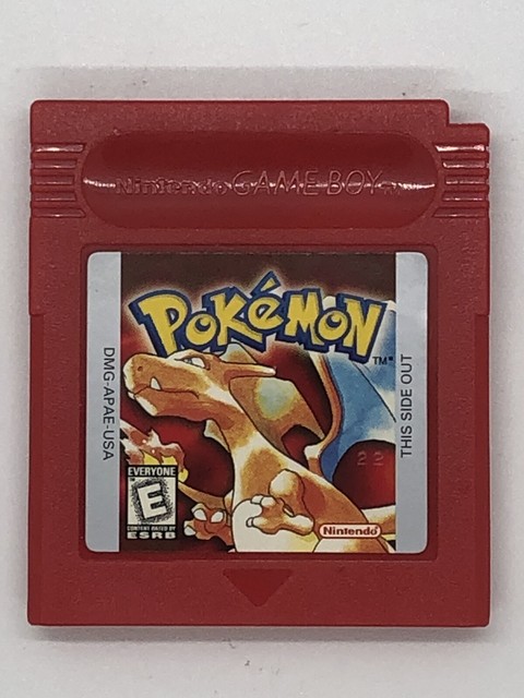 Pokemon Red Version Nintendo Game Boy 1998