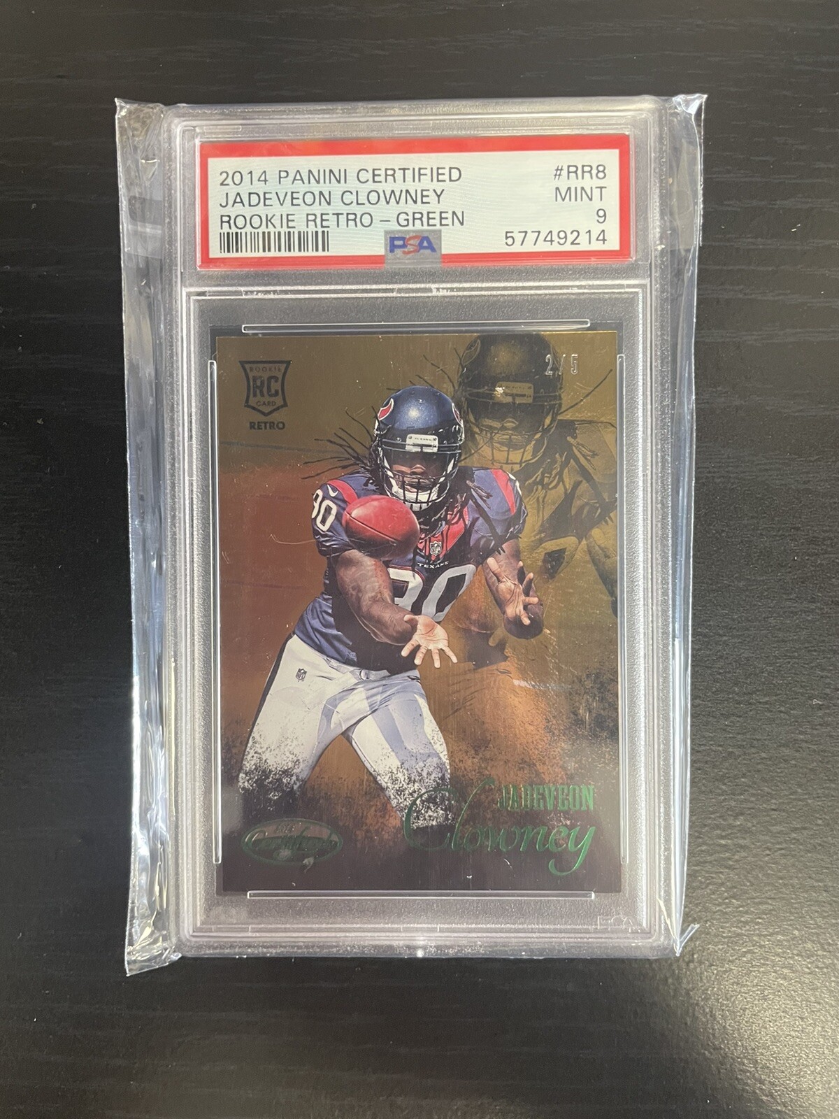 Jadeveon Clowney Panini Certified Rookie Retro #RR8 Green