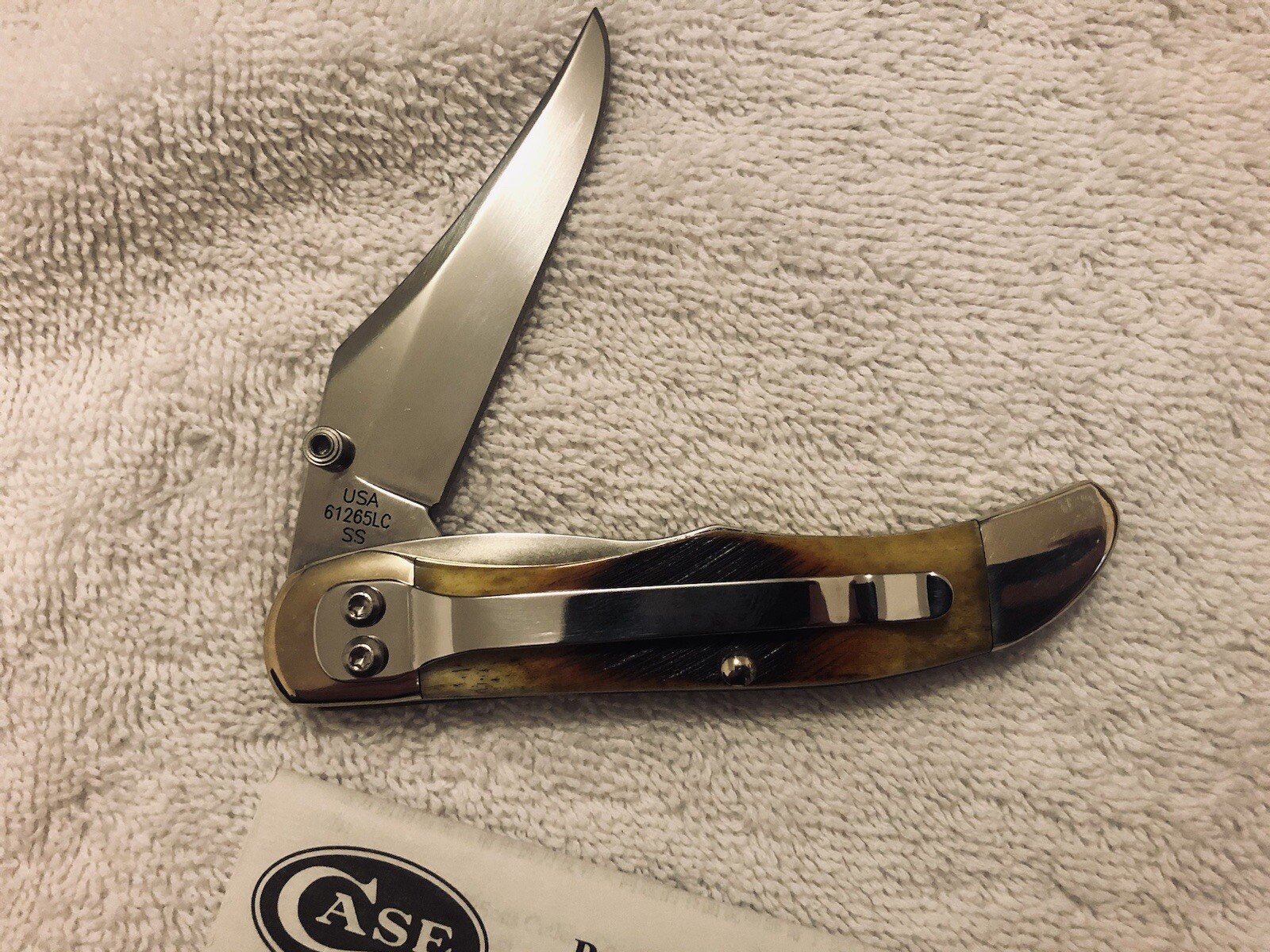 Case Folding Hunter, 2014, Bone Stag Handle eBay