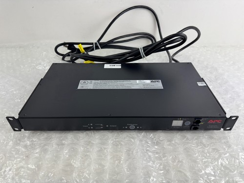 APC AP7750A Rack Mount Automatic Transfer Switch 120V 12A
