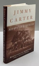 Jimmy Carter Signed Autographed Sources of Strength Book JSA Authentic