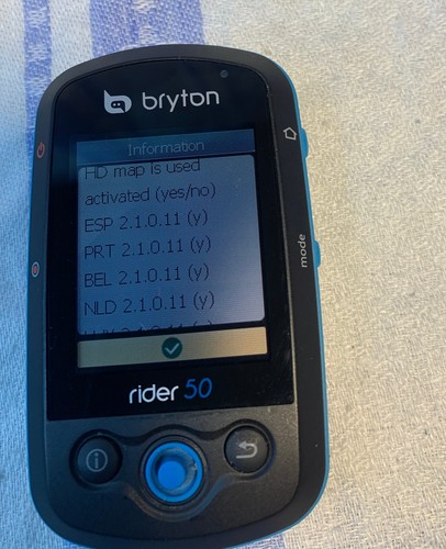 Bryton Rider 50 GPS Cycling Bike Computer - Unit only - Picture 10 of 13