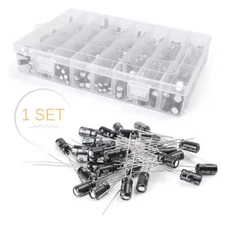 500x 0.1uF-1000uF Mixed 24 values Electrolytic Capacitors Assortment Kit Set