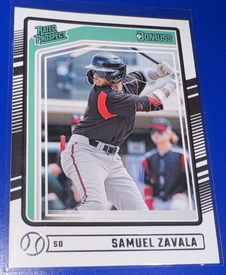 2024 Donruss Optic Baseball RC Samuel Zavala #194  Optic San Diego Padres