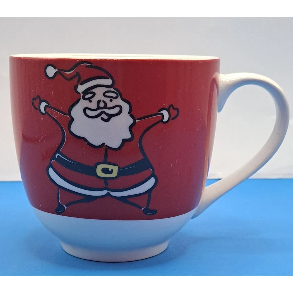 Кофейная кружка Max & Lucy Christmas Santa Ho Ho Ho повседневная коллекция Gibson красная - Изображение 2 из 4