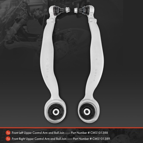 2x Front Upper Control Arm w/ Ball Joint for Mercedes-Benz E250 W212 14-16 E550 - Picture 2 of 13