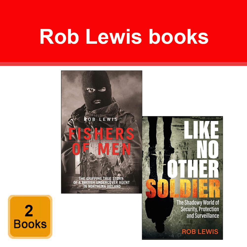 Rob Lewis Collection 2 Books Set Like No Other Soldier, Fishers of Men NEW Pack