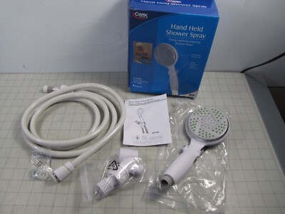 Carex B21500 Hand Held Shower Spray Head with 84'' Hose NEW