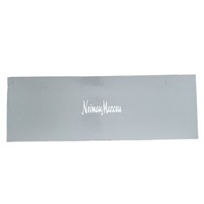 Neiman Marcus Empty Gray White Lettering Gift Box For Men's Neck Tie 15"x5"x1.5"