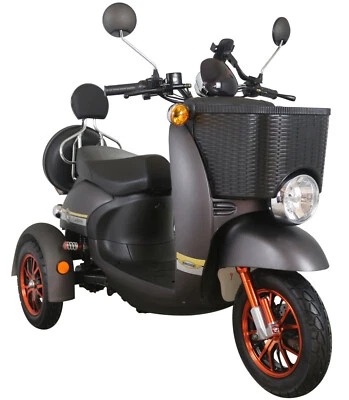 New Electric Mobility Scooter 3 Wheeled 60V LITHIUM BATTERY 800W - FREE DELIVERY