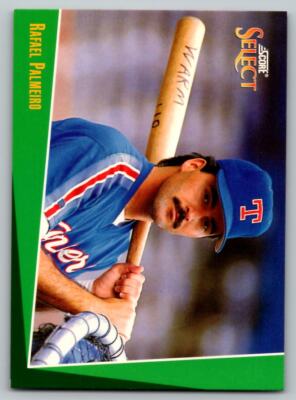 メジャーリーグ　カード　Rafael Palmeiro 1993 Select #162 Rafael Palmeiro Texas Rangers | eBay