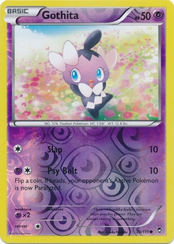 Gothita (Furious Fists 39/111) - Common (Reverse Foil)