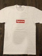 Supreme 20th Anniversary Box Logo SS14 Tee T-shirt White Small - 100 authentic