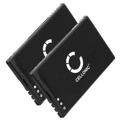 2x Ersatz Akku für Nokia 301 Dual SIM E66 Asha 210 Dual SIM E75 1000mAh 