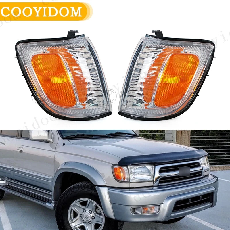 Eagle Eyes Headlight & Corner Light Set For 1996-1998 Toyota 4Runner - Complete Front Assembly Pair