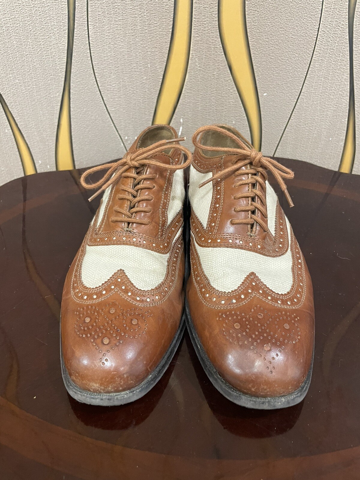 florsheim brown wingtip oxfords