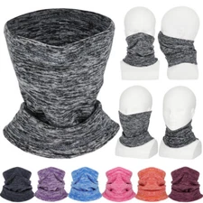 Kids Neck Warmer Gaiter Winter Fleece Face Mask Scarf for Boy Girls Cold Weather