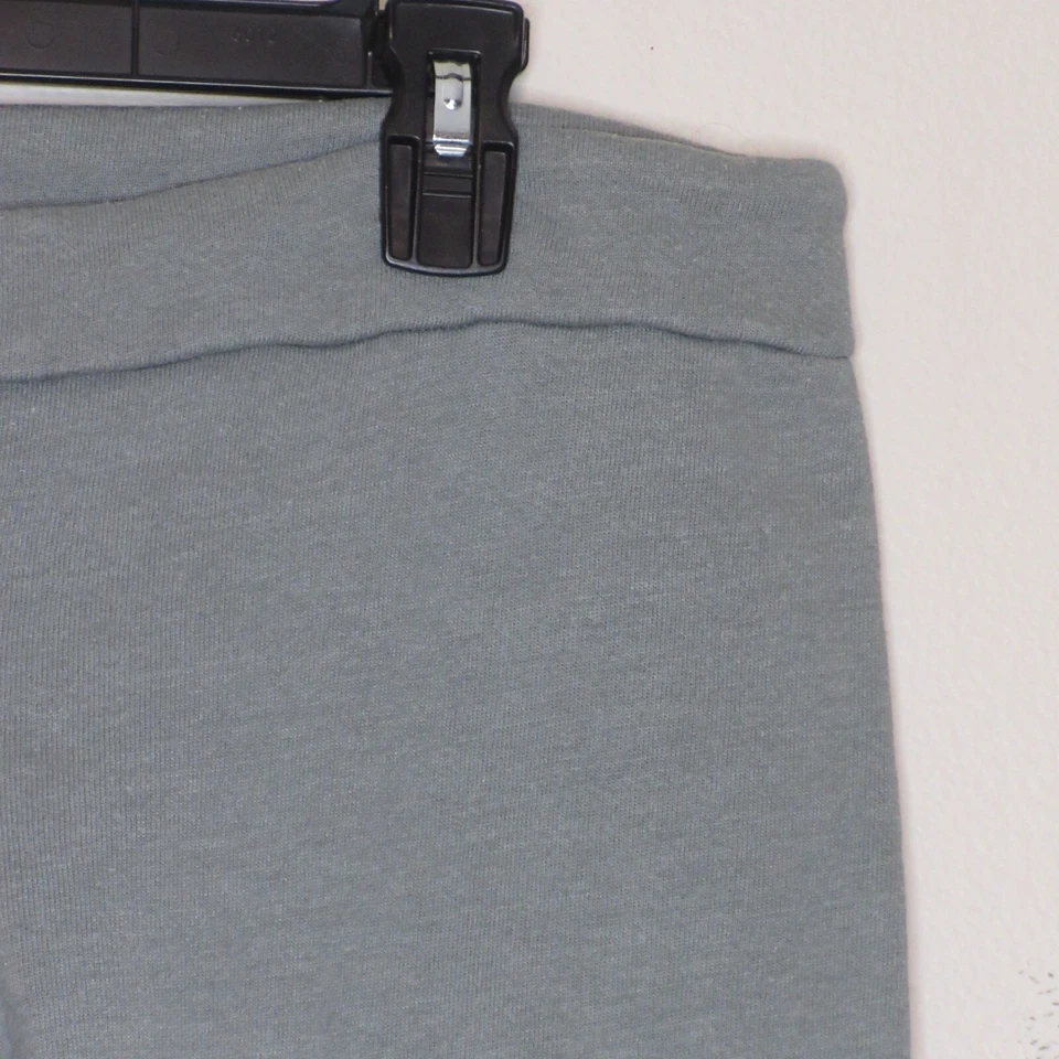 Primp Women's Bell Bottom Sequin Embellished Gray Sweatpants M B6 - Image 4 of 4