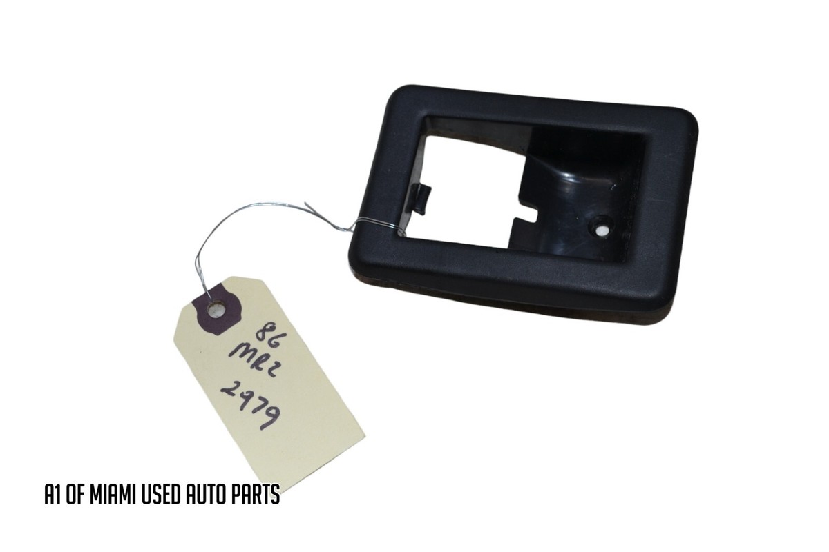 Mr.11ページ 1985-1989 Toyota MR2 AW11 Engine Hood Lock Bezel Trim Black Oem | eBay