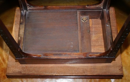 ORIGINAL RARE GILLOWS LANCASTER CIRCA 1789-95 MAHOGANY FOLD OVER GAME CARD TABLE - Picture 11 of 12