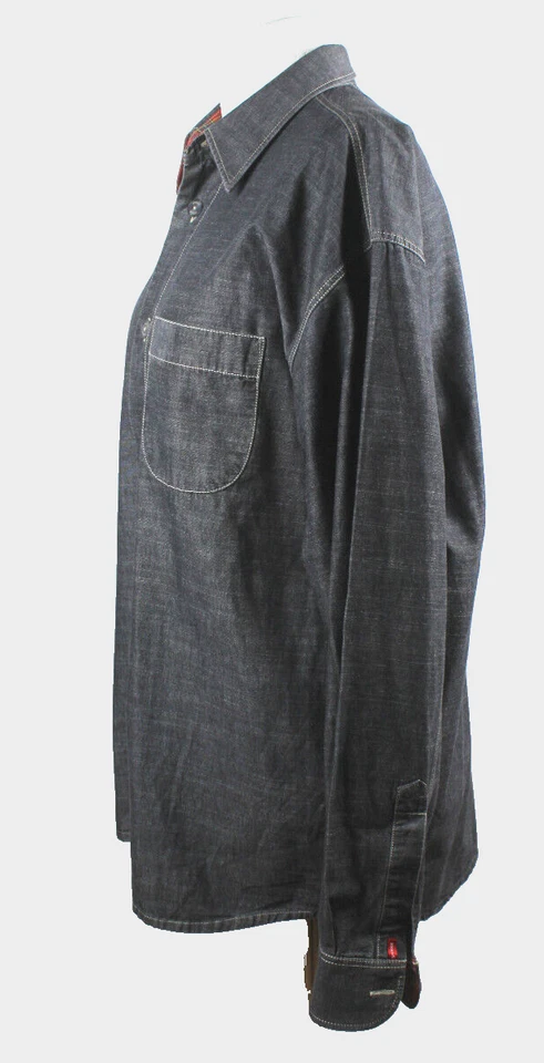 Signum Camisa Vaquera Manga Larga, Hombre T. M, Muy Buen Estado - Imagen 2 de 4