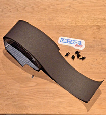 VW Golf 1 Cabrio Abdeckung Verkleidung Überrollbügel oben Gummi selbstklebend