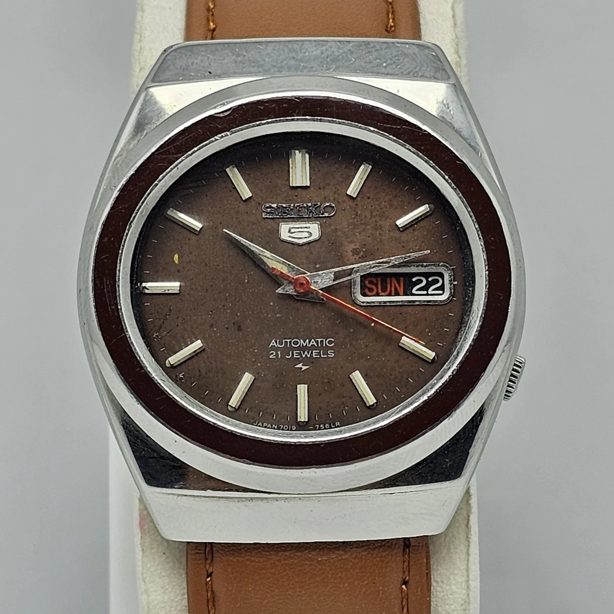 Seiko 5 Automatic 7019-7420 Day/Date Vintage Men's Watch | eBay
