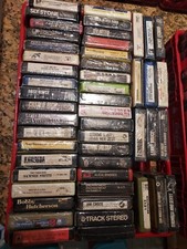 RARE 8 TRACK TAPES- 3 each of YOUR CHOICE-VARIOUS GENRE and ARTISTS-WE COMBINE-b