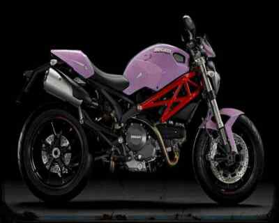 Ducati Monster 796 11 A4 Metal Sign Motorbike Vintage Aged