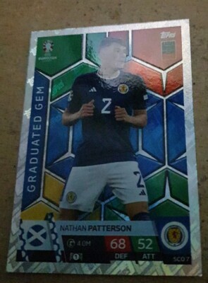 Topps Match Attax Euro 2024 Nathan Patterson # GRADUATED GEM