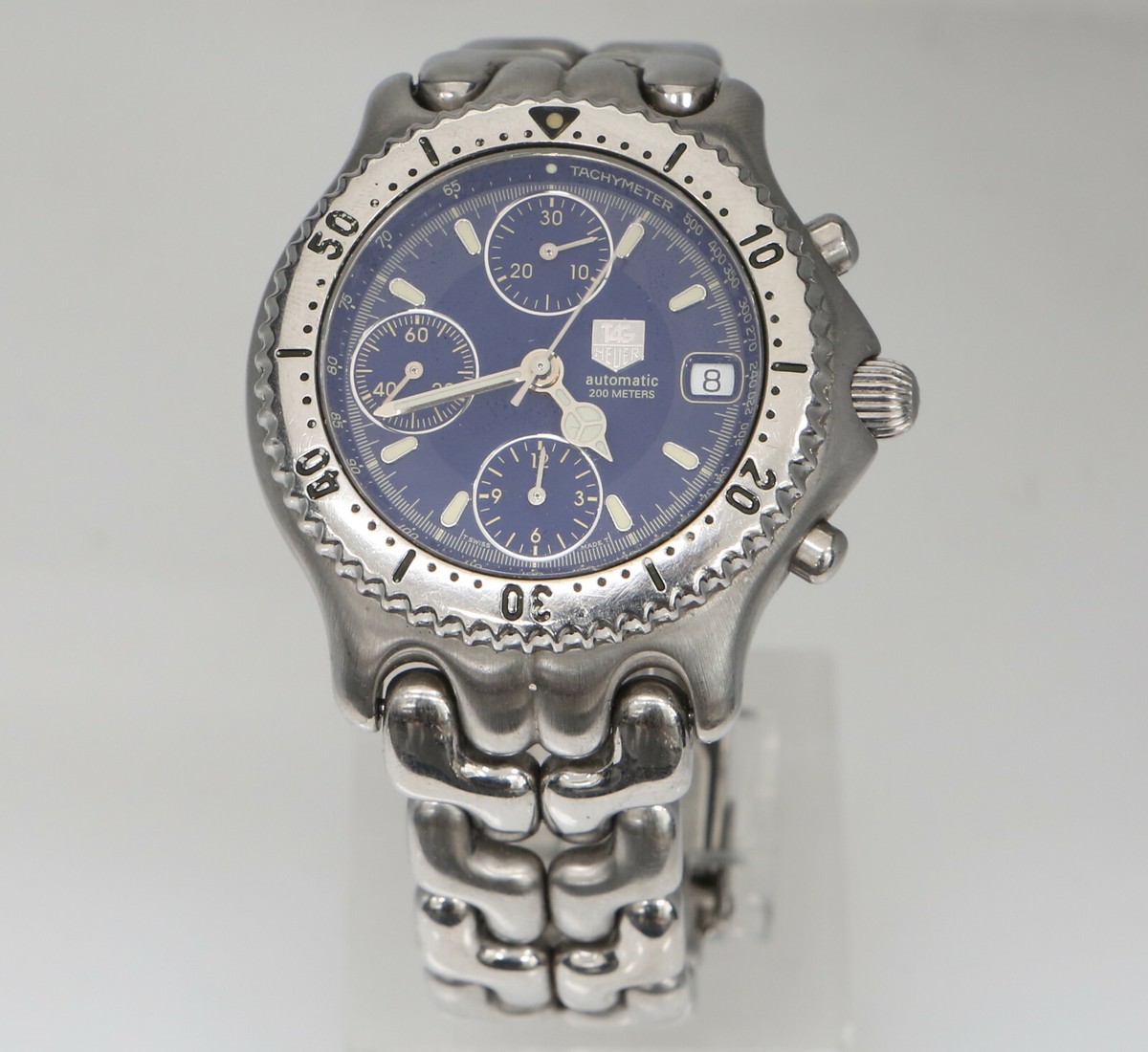 TAG Heuer Link Chronograph シルバー TAG Heuer Link Chronograph – Analog:Shift