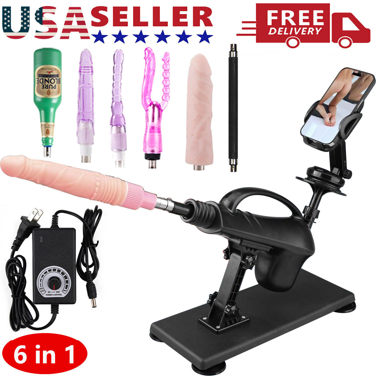 Sex-Machine-Fucking-Love-Machine Automatic-Adult-Masturbation-Toy  Women-Men-US