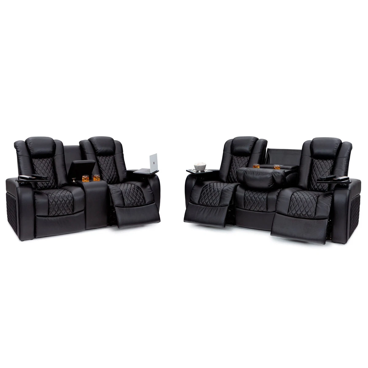 Seatcraft Aeris Home Theater Seating Sofa Loveseat Recliners