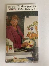 Donna Dewberry One Stroke Workshop 2 VHS Flowers Vegetables Painting