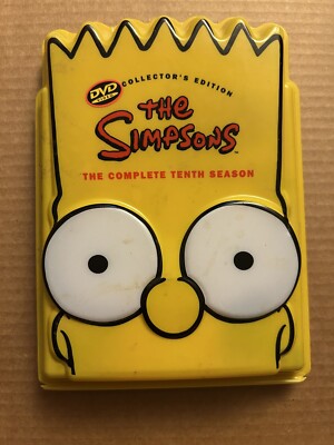 THE SIMPSONS collector's edition THE COMPLETE TENTH SEASON DVD set, 4DVDs