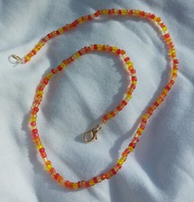 Perlenkette Sommerfarben, Modeschmuck