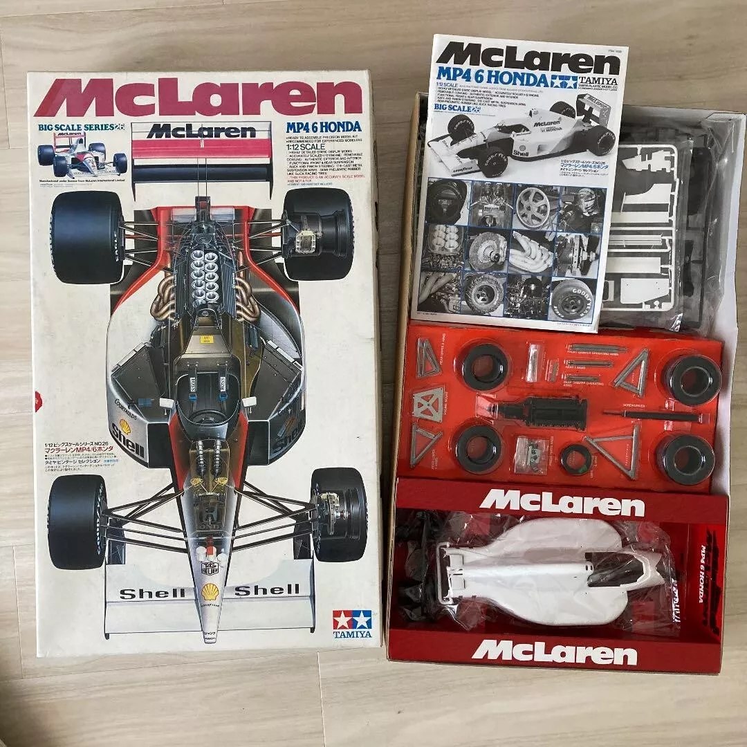 TAMIYA McLaren Honda MP4/6 1/12 Big Scale Series No.26 New with BOX vintage