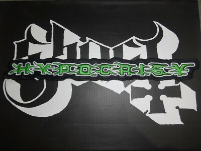 Hypocrisy Death Metal Backpatch Backshape Gestickt Dismember **