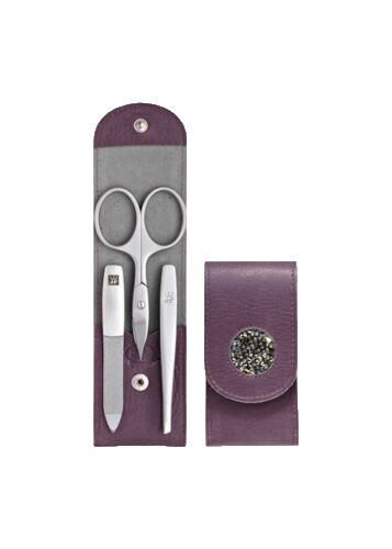 Set De Manucure Vintage J.A. Henckels - Fabriqué à Solingen, Allemagne, Complet (ciseaux, Coupe-ongles, Lime, Pince) !