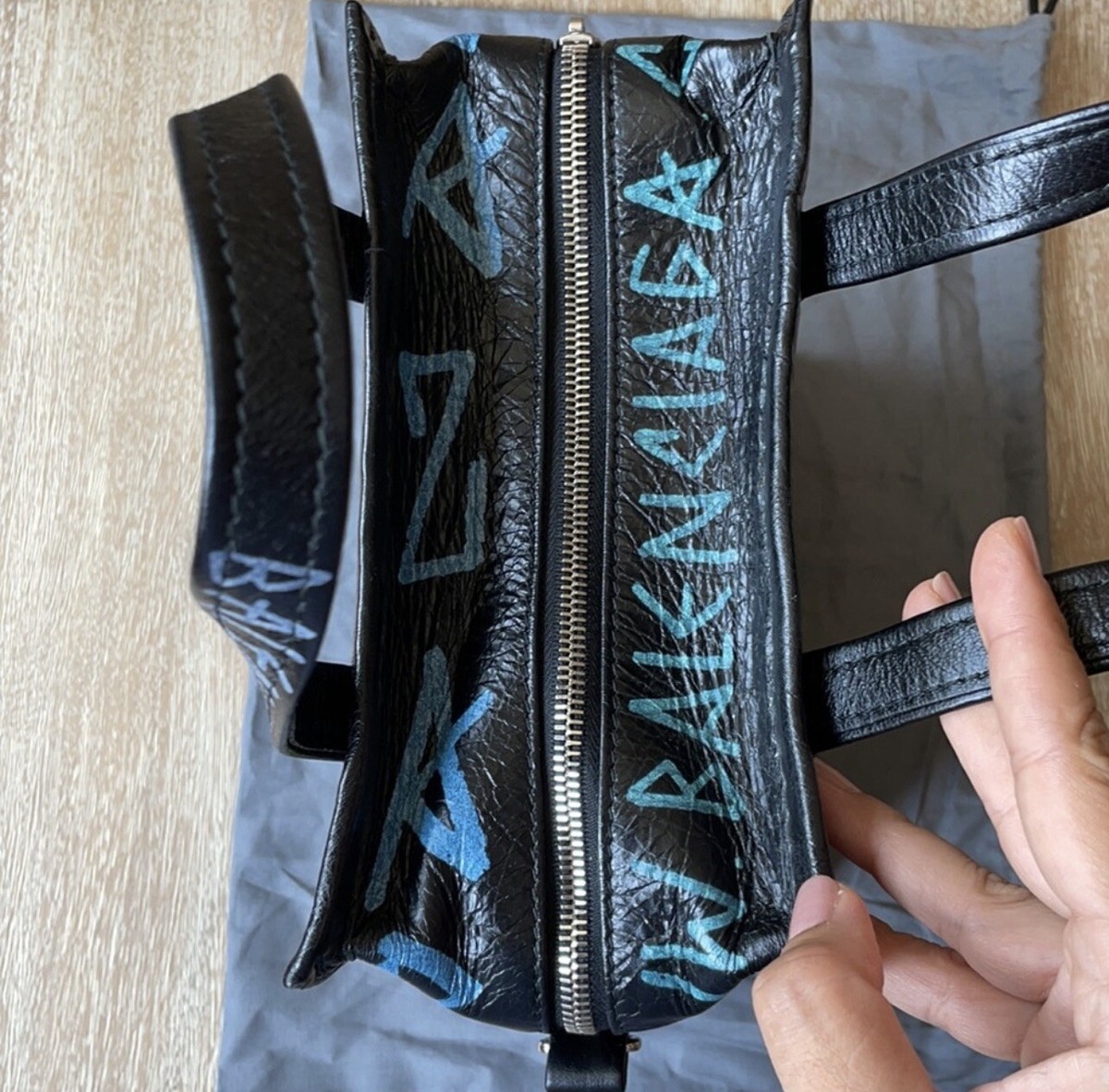 Balenciaga Bazar Shopping Tote Graffiti | eBay