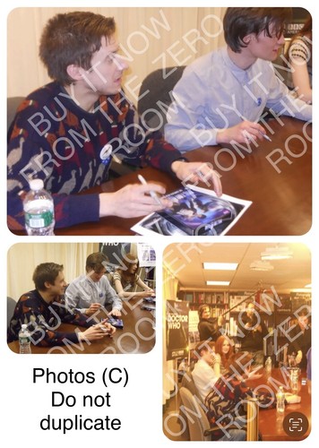 DR WHO Auto Matt Smith,Karen Gillan,Arthur Darvill W/PROOF SIGNED DVD NYC BBC Tv - Picture 2 of 9