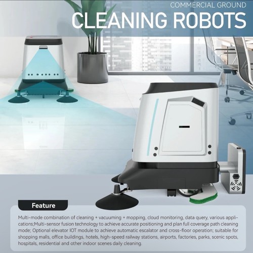 Commercial Intelligent Indoor Vacuum Robot Cleaner Intelligent Cleaning mopping - Picture 5 of 7