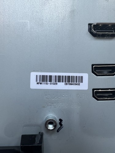 Carte Mère Complète Pour Moniteur LG 34WN700 ou dalle MV340VWM - Afbeelding 3 van 3