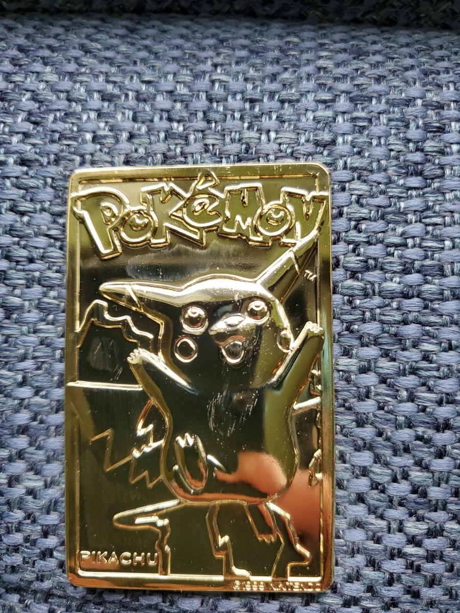 pokemon 24k gold card Pikachu | eBay