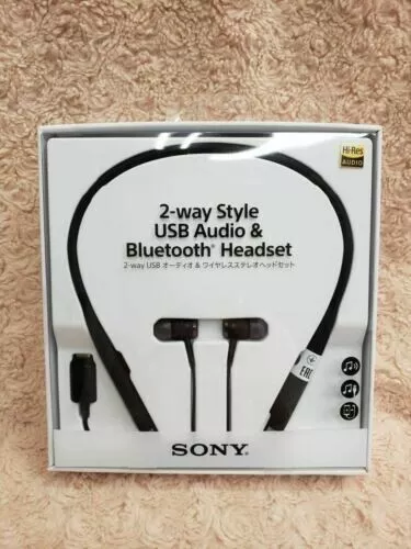 Sony SBH90C 2-way Style USB Audio & Bluetooth Wireless In-Ear Headset Black-JPN Sony SBH90C 2-way Style USB Audio & Bluetooth Wireless In-Ear Headset Black-JPN