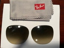 GENUINE Ray Ban RB2197 ELLIOT Grey BROWN Replacement Lenses 54 m AUTHENTIC GLASS