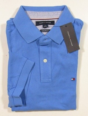tommy hilfiger blue polo