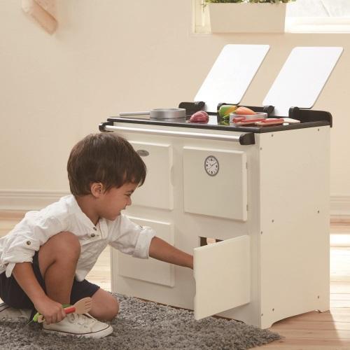 Teamson Kids Holz-Spielküche Beige Spielherd Mädchen Jungen TD-12431C Teamson Kids Holz-Spielküche Beige Spielherd Mädchen Jungen TD-12431C