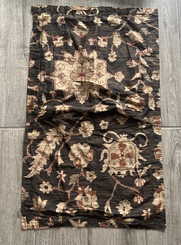Ralph Lauren King Harriman Duvet & 2 King Shams Brown Floral Sateen RARE EUC - Picture 11 of 15