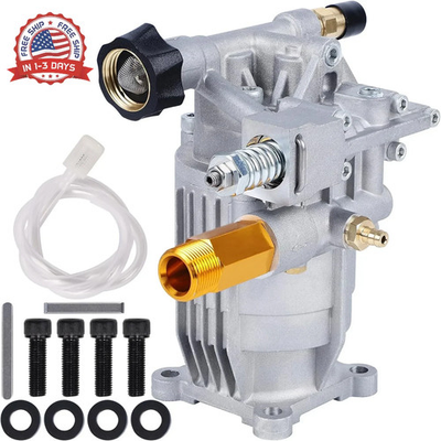 #ad Biswing Pressure Washer Pump 3 4quot; Shaft Horizontal Axial Plunger 3400 PSI Max $97.91